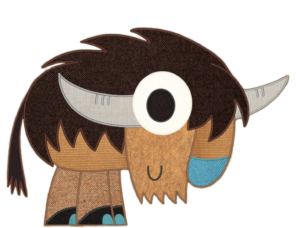 Patchwork Pals Bison