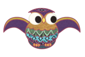 Patchwork Pals Flying Owl