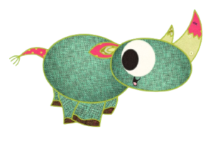 Patchwork Pals Rhino