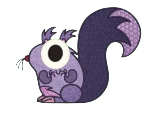 Patchwork Pals Squirrel