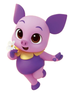 Pinkfong Wonderstar Lila with Flower
