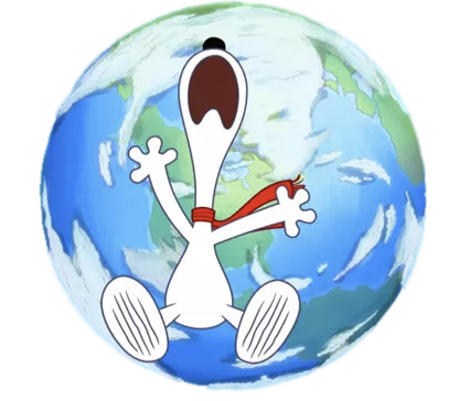 Snoopy in Space – Earth