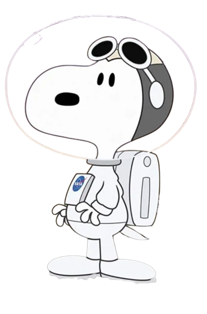 Snoopy in Space – NASA suit