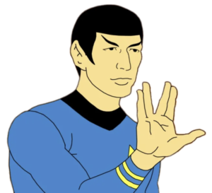 Star Trek Spock greeting
