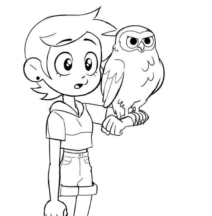 The Owl House Luz and Owl