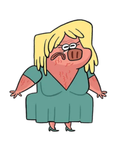 ToonMarty Pig Lady