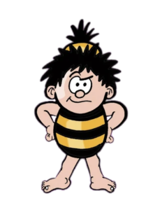 Dennis and Gnasher Bea Menace