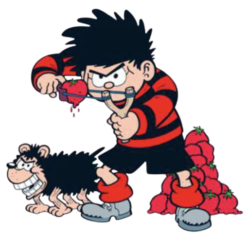 Dennis and Gnasher – Strawberry Fight
