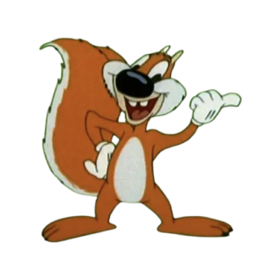 Droopy Screwball Squirrel