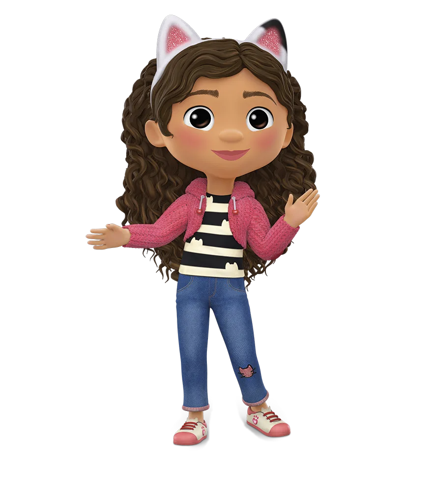 Gabby's Dollhouse Characters Png