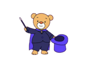 Tchoupi Doudou magician