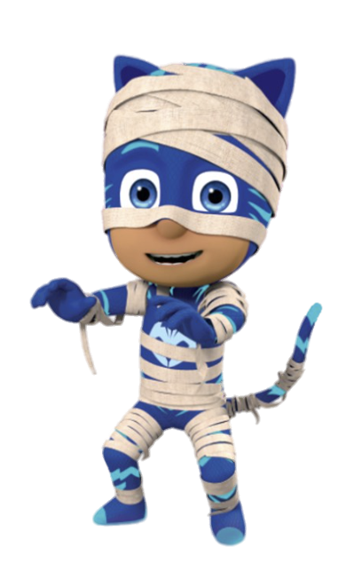 Check out this transparent PJ Masks - Catboy the Mummy PNG image