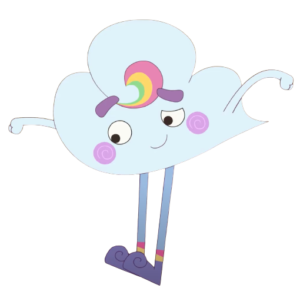 Emmy and GooRoo Rainbow Cloud