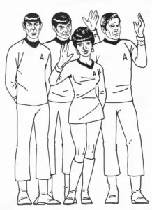 Star Trek – Crew USS Enterprise