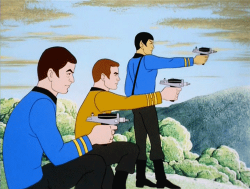 Star Trek – Shooting