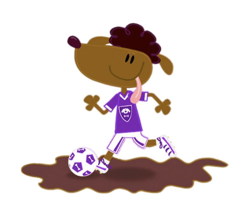 Footy Pups – Muddy Game – PNG image