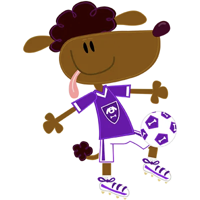 Footy Pups – Rex – PNG image