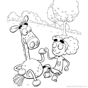 It’s Pony – Fist Bump – Colouring Page