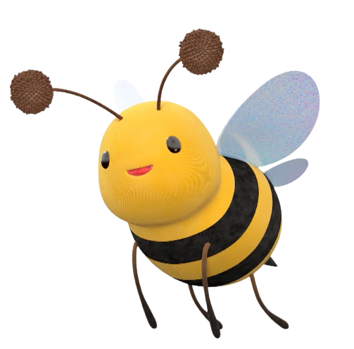 Treehouse Detectives – Bee – PNG Image