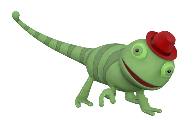 Treehouse Detectives – Chameleon – PNG Image