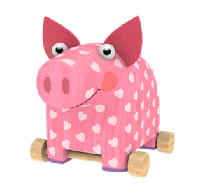 Woodventures Piggy Oink