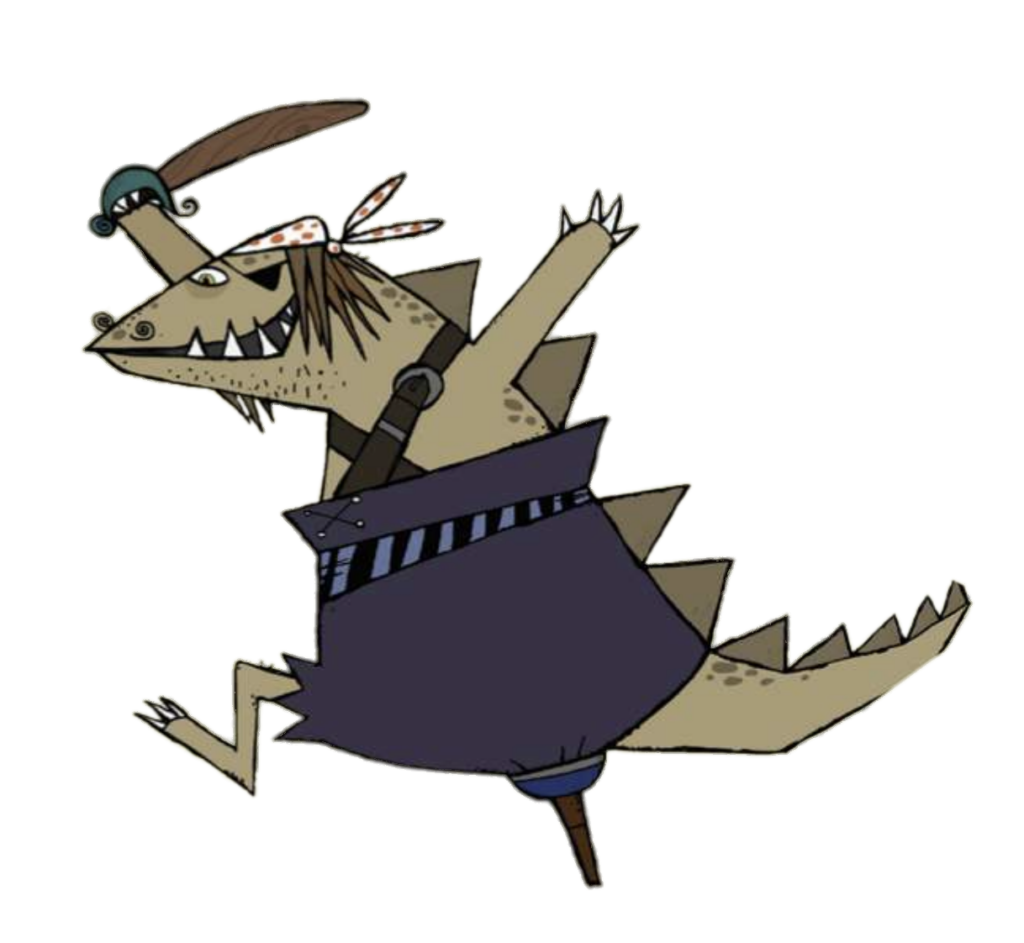 Captain Flinn and the Pirate Dinosaurs – Stig the Pirate – PNG Image