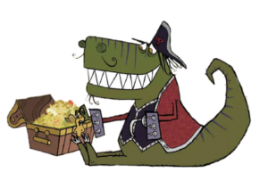 Captain Flinn and the Pirate Dinosaurs T Rex Treasure