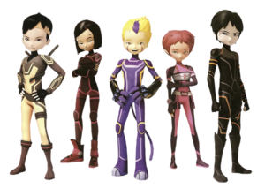 Code Lyoko Main characters