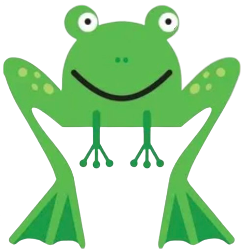 Dance-A-Lot Robot – Frog – PNG Image