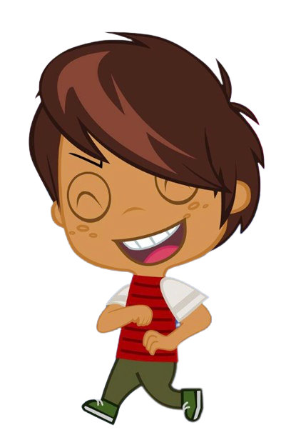 Gasp! – Fred Laughing – PNG Image