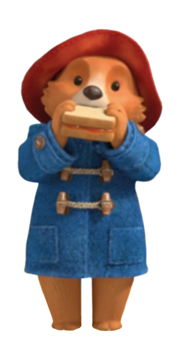 Paddington Bear – Sandwich – PNG Image