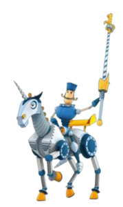 Rusty Knight Prince Novel on Horseback