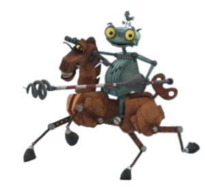 Rusty Knight Rusty on Chopper