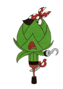 The Fruitties Artichoke the Pirate