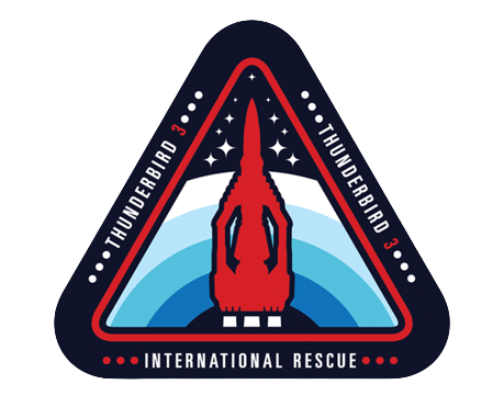 Thunderbirds Are Go – Alan Tracy Badge – PNG Image