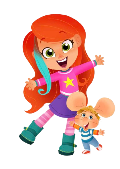 Topo Gigio - Zoe and Gigio - PNG Image