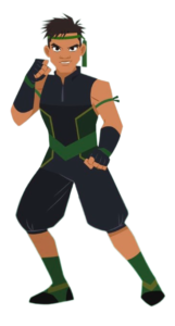 Carmen Sandiego Spinkick