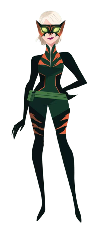 Carmen Sandiego – Tigress – PNG Image