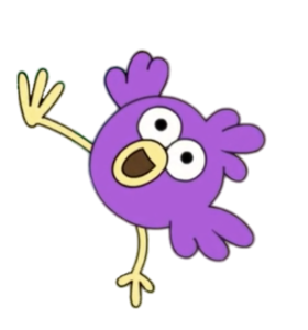 Chippyhood Purple Bird