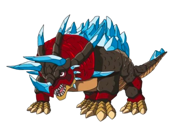 Dinofroz – Triceratops – PNG Image