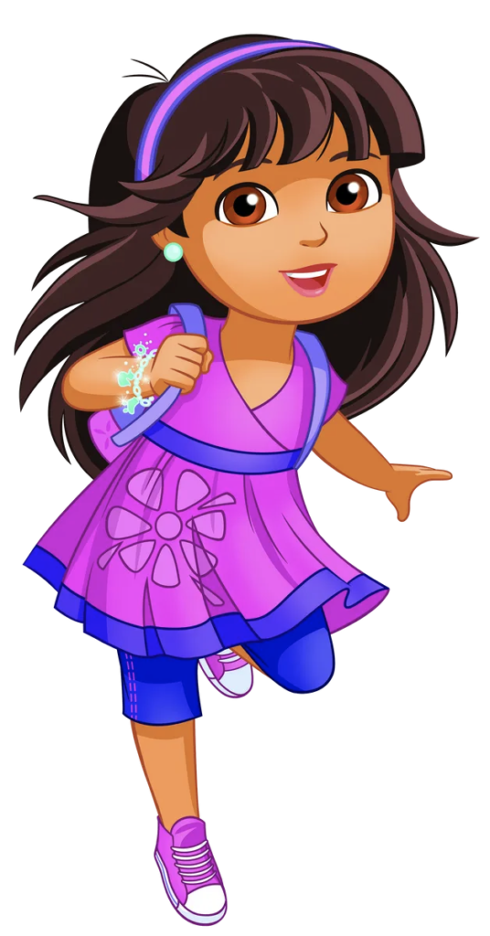 Dora and Friends – Dora Running – PNG Image