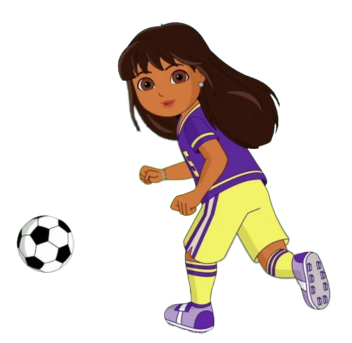 Dora and Friends - Soccer Game - PNG Image