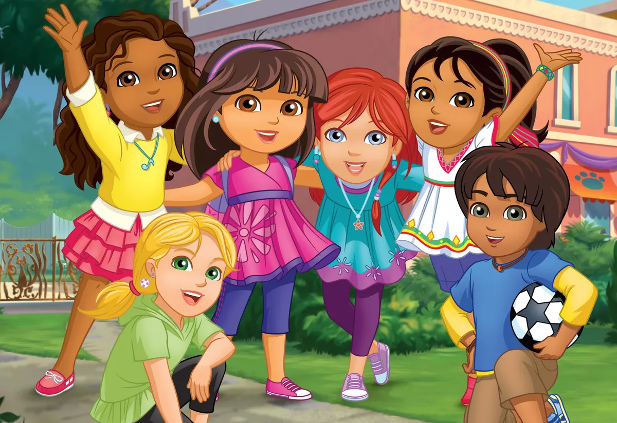 Dora and friends into the city magic land