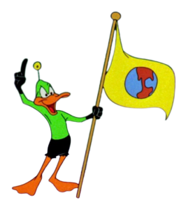 Duck Dodgers Flag
