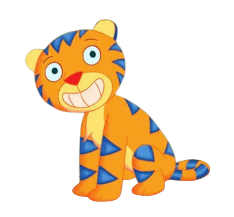 Ethelbert the Tiger – Big Smile – PNG Image