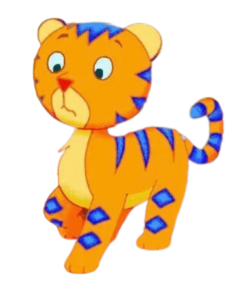 Ethelbert the Tiger Scared Tiger
