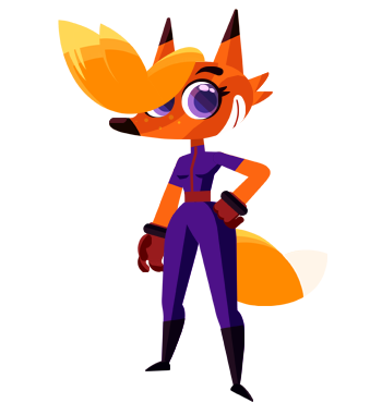 F.A.S.T. – Alice the Fox – PNG Image