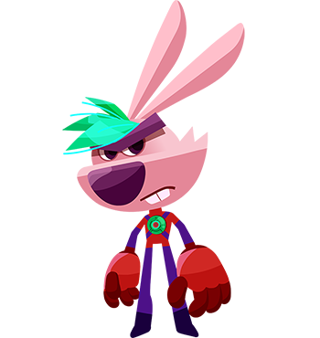 F.A.S.T. – Zac the Rabbit – PNG Image