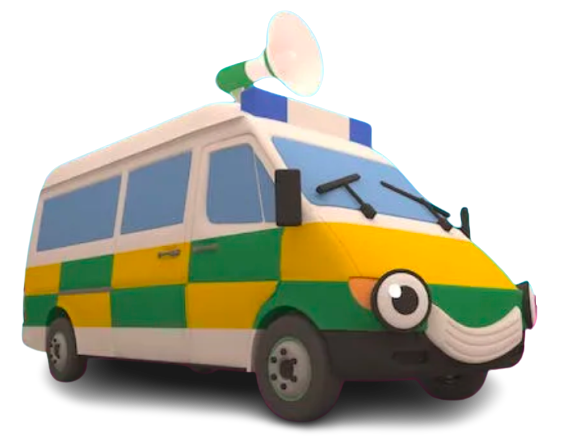 Gecko’s Garage – Ambulance – PNG Image