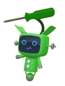 Geckos Garage Green Robot